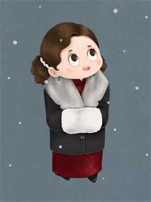住在隔壁的不善交流的雪女